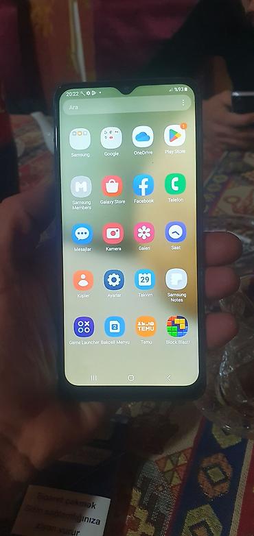 ikinci el qaz: Samsung Galaxy A12, 64 GB, rəng - Göy, Barmaq izi, İki sim kartlı — 2