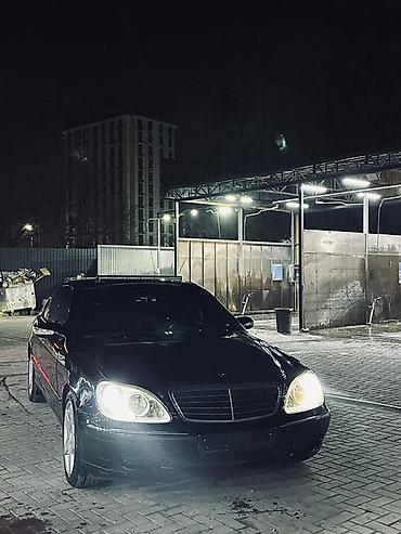mersedes e class: Mercedes-Benz S-Class: 2000 г., 5 л, Автомат, Бензин, Седан — 6