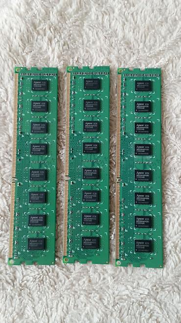 pc hisseleri: Apacer DDR3 masaüstü RAM modulları - Model: Apacer AU02GFA33C9NBGC - — 3