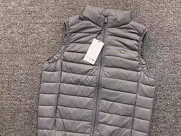 lacost: Утеплённые мужские жилеты Lacoste модель на фото 170см 60кг М - — 6