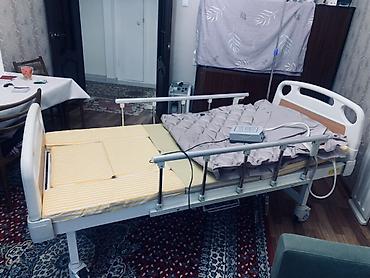 Медициналык эмерек: Функциональная медицинская кровать с комплектом аксессуаров для ухода — 7