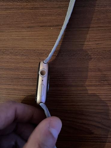 smart saat: İşlənmiş, Smart saat, Apple, Sensor ekran, rəng - Qızılı — 4