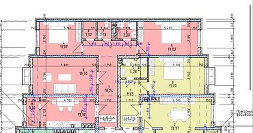 Продажа квартир: 3 комнаты, 90 м², Ошский рынок / базар 2 этаж — 2