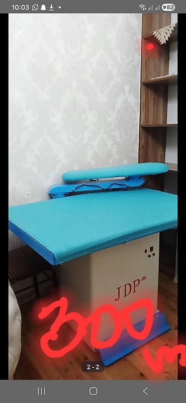 Peşəkar tikiş üçün avadanlıq dəsti 1) JDP markalı ütü masası - Sənaye