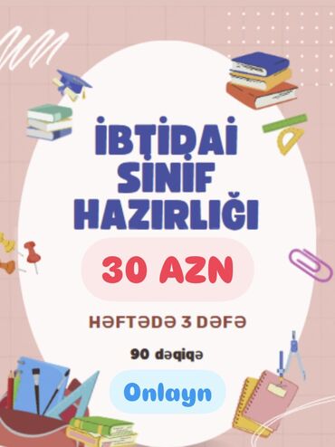 Məktəbəqədər və ibtidai sinif hazırlığı: İbtidai sinif hazırlığı, tam ali təhsilli metodist tərəfindən tədris