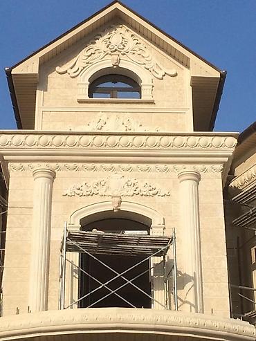 Фасадные плиты Сары-Таш (Травертин): Сары Таш Травертин фасадные камень материалы фасад От завода — 8