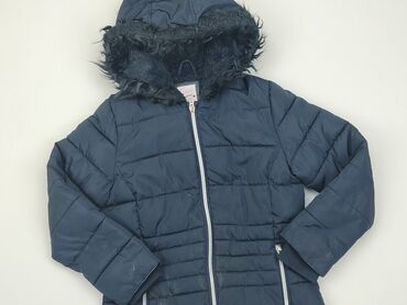the north face kurtka niebieska: Kurtka F&F, 9 lat, wzrost - 134 cm., stan - Zadowalający