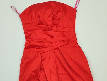 czerwona sukienki mini: Dress, S (EU 36), condition - Very good