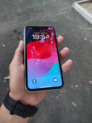 ipad air 4: IPhone 11, 128 ГБ, Alpine Green, Беспроводная зарядка, Face ID