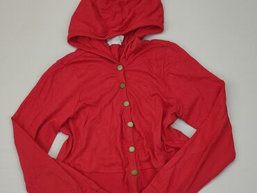 bluzki czerwona: Кардиган, Clockhouse, XL, стан - Ідеальний