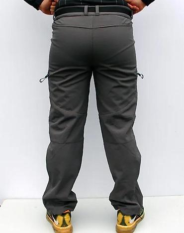 kamel sako: Muške outdoor pantalone Mountain X Spirit – sivo antracit - — 5