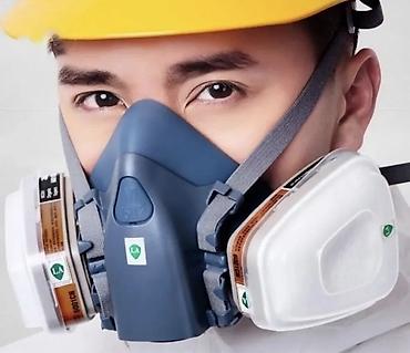 Спецодежда: Противогаз Маска респиратор Маска для моляров Маска для дезинфекции — 11