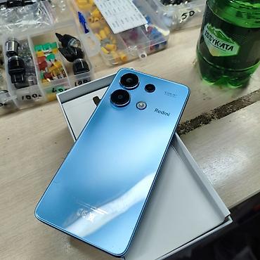 Redmi, Redmi Note 13, Б/у, 256 ГБ, цвет - Голубой, 1 SIM, 2 SIM