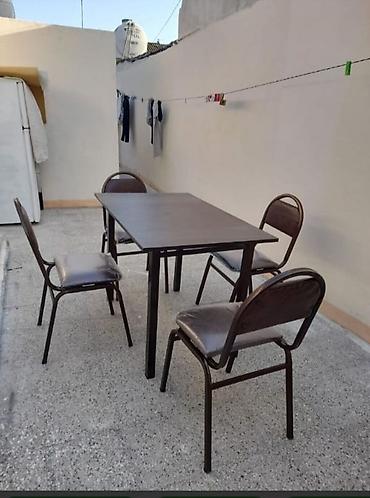Bağ, çöl oturacaqları: Yeni, Sadə stul, Metal, Azərbaycan — 5