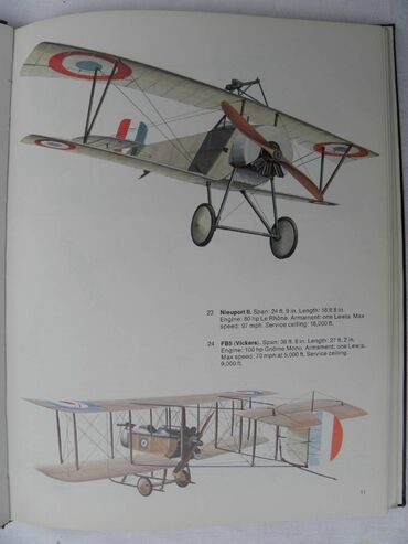Knjige i stripovi: Knjiga:Military Aircraft 5(Vojni avioni) 34, 5 cm. format, 43 str. + — 9