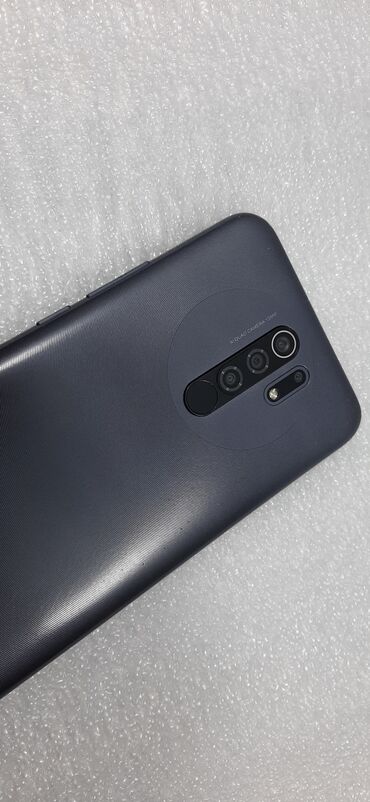 xiaomi обмен: Redmi, Redmi 9, Колдонулган, 32 ГБ, түсү - Кара, 2 SIM