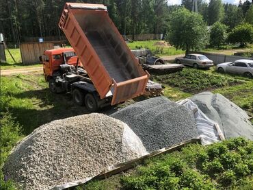 Песок: Смесь отсев и песок, Камаз, Зил, Бесплатная доставка