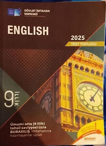 Testlər: Məhsul: “ENGLISH – 2025 Test Toplusu” (Dövlət İmtahan Mərkəzi) - — 1