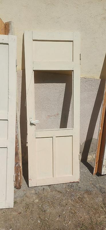 07 sekilleri peredok: Ağ rəngdə taxta otaq qapıları dəsti - Material: massiv taxta - Rəng — 2