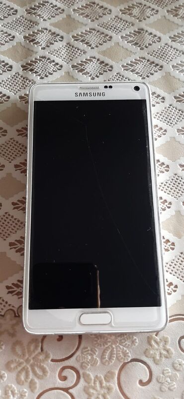 samsung a34 ikinci el: Samsung Galaxy Note 4, 64 GB, rəng - Ağ, Qırıq