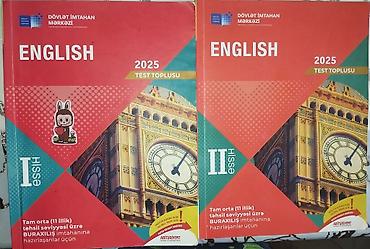 Другое: Dim ingilis dili test toplusu, 1-ci və 2-ci hissə, çox az işlədilib — 1