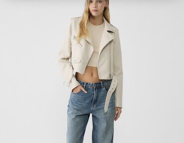 Kurtkalar: Dəri kurtka, Stradivarius, XS — 3