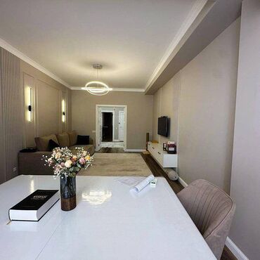 квартира за 10 тысяч в месяц: 4 комнаты, 127 м², Элитка, 10 этаж, Дизайнерский ремонт
