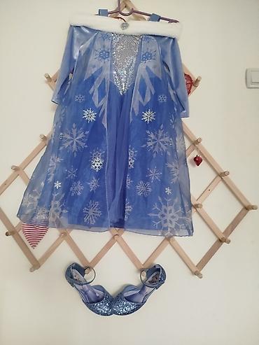 Kostimi za maskenbal: Kostim “Ledeno kraljevstvo” – Elsa haljina sa cipelama za devojčice — 14