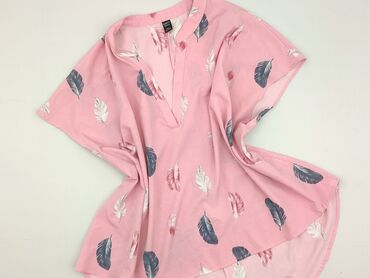 bluzki w geometryczne wzory: Top damski, Rozmiar 3XL