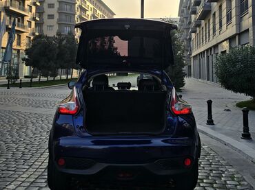 Nissan: Nissan Juke, tünd mavi rəng, şəhər krossoveri. Xüsusiyyətlər və — 6