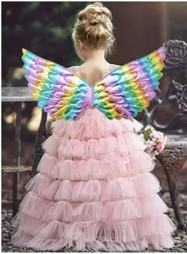 детские платья на новый год 2022: Крылья ангела детские на праздник, Новый год
