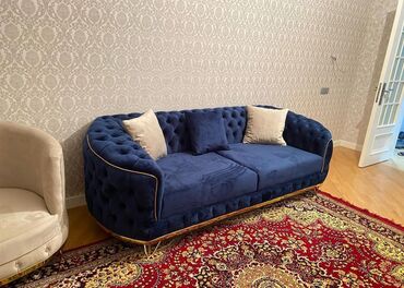 Divanlar: Divan, Açılmayan, Bazasız, Vеlur parça, Şəhərdaxili pulsuz çatdırılma — 9