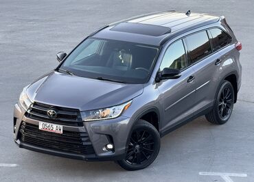 свежепригнанный: Toyota Highlander: 2019 г., 3.5 л, Автомат, Бензин, Кроссовер