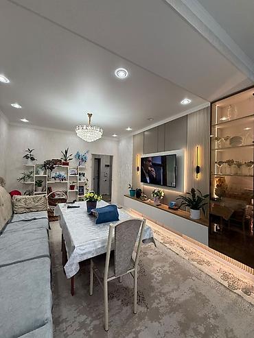 2 комнаты, 72 м², 7 мкр Элитка, 2 этаж, Евроремонт