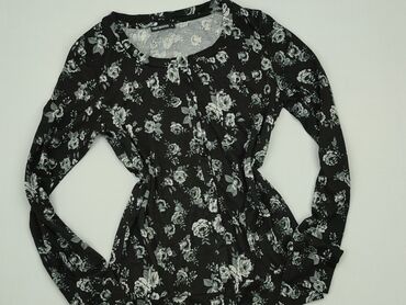 bluzki koszulowe damskie czarne: Blouse, Terranova, L (EU 40), condition - Very good