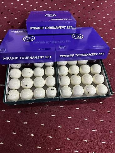 Комплект шаров для русской пирамиды “Pyramid Tournament Set”. -