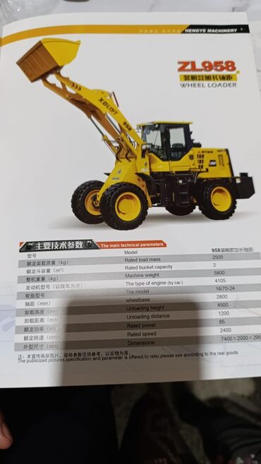 Погрузчики: Погрузчик, 2024 г., Колесный, Фронтальный — 8