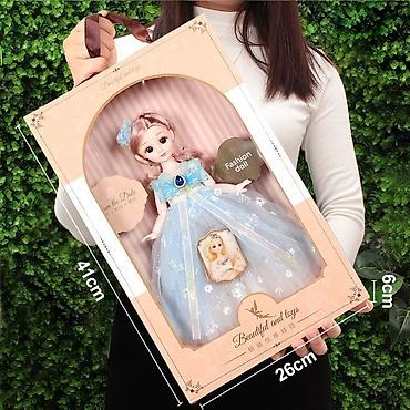 Игрушки: Детская кукла, подарочная - Стильная кукла Fashion Doll в нарядном — 7