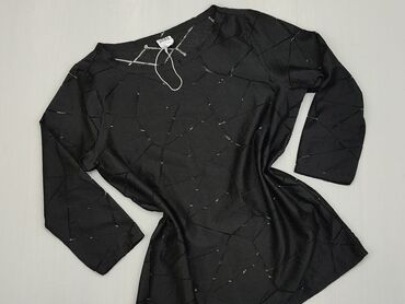 Bluza, M (EU 38), wzór - Jednolity kolor, kolor - Czarny, Vero Moda
