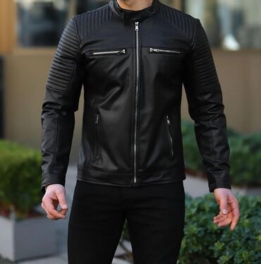 Мужская одежда: Куртка L (EU 40), цвет - Черный