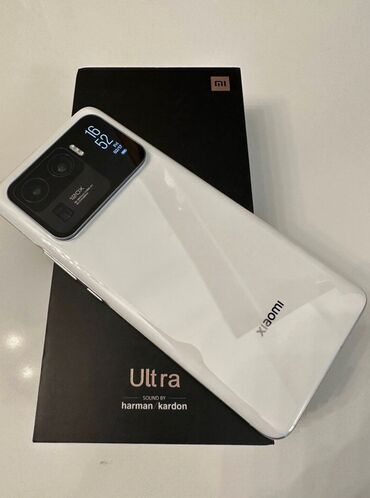 xiaomi 12s ultra: Xiaomi Mi 11 Ultra, 256 GB, rəng - Ağ, 
 Sensor, Simsiz şarj, Barmaq izi