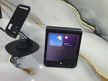самсунг flip 5: Samsung Galaxy Z Flip6, Б/у, 256 ГБ, цвет - Черный, eSIM — 2