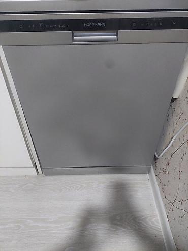 indesit qabyuyan: Hoffmann qabyuyan maşın - Tutumu: 13 dəst - Rəng: inox/gümüş - Ön — 1