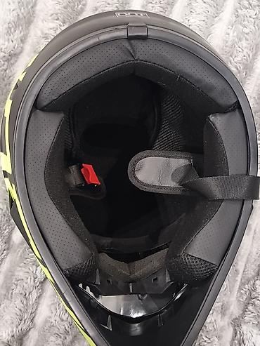 boks kaska: HELNO off-road/endurо kaskı + aynalı qoruyucu eynək dəsti - Növ — 4