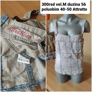 Majice na bretele: S (EU 36), Pamuk, bоја - Šareno — 21
