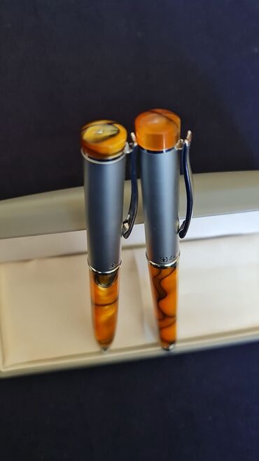 Ostalo: Luxor poklon set pisaćih instrumenata dal su od sedefa ili cilibara — 3