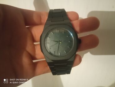 купить ремешок для mi band 4: Минималистичные наручные часы в матовом черном цвете. в камплекте идёт