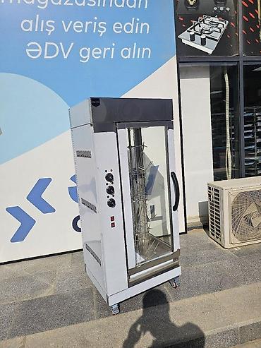 Оборудование для ресторанов, кафе: Qril aparatı Qril aparatı 3 tərəfidə şüşəli model Toyuq qril aparatı — 8
