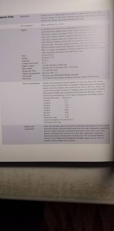 Knjige i stripovi: Knjiga: Porsche Cayenne, 2002. god. ISBN 3-7688-1403-3, 192 str — 9