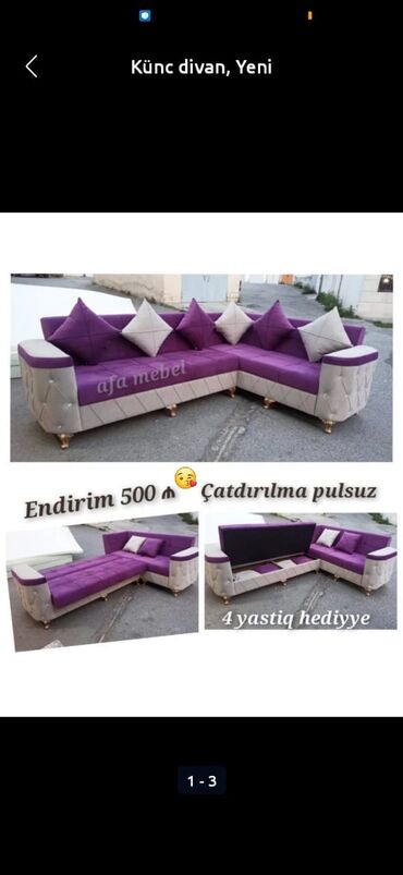 ucuzluq mebel evi: Künc divan